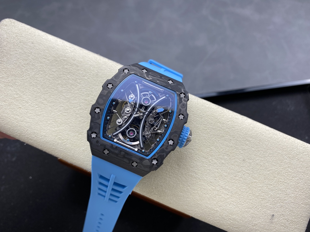 Richard Mille RM 53-01 Tourbillon Pablo Mac Donough Blue Rubber Strap