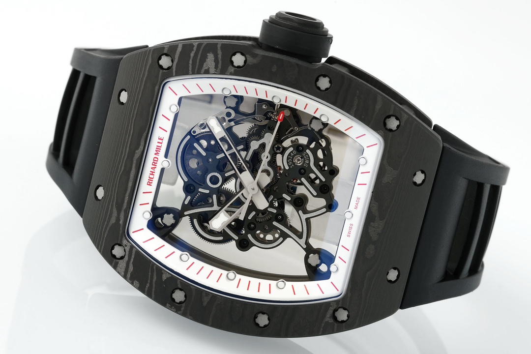 Richard Miller RM 055 RMUL2 NTPT Carbon Fiber Red Mark