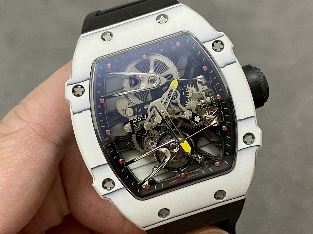 Richard Miller RM 027-02 Tourbillon Rafael Nadal White NTPT