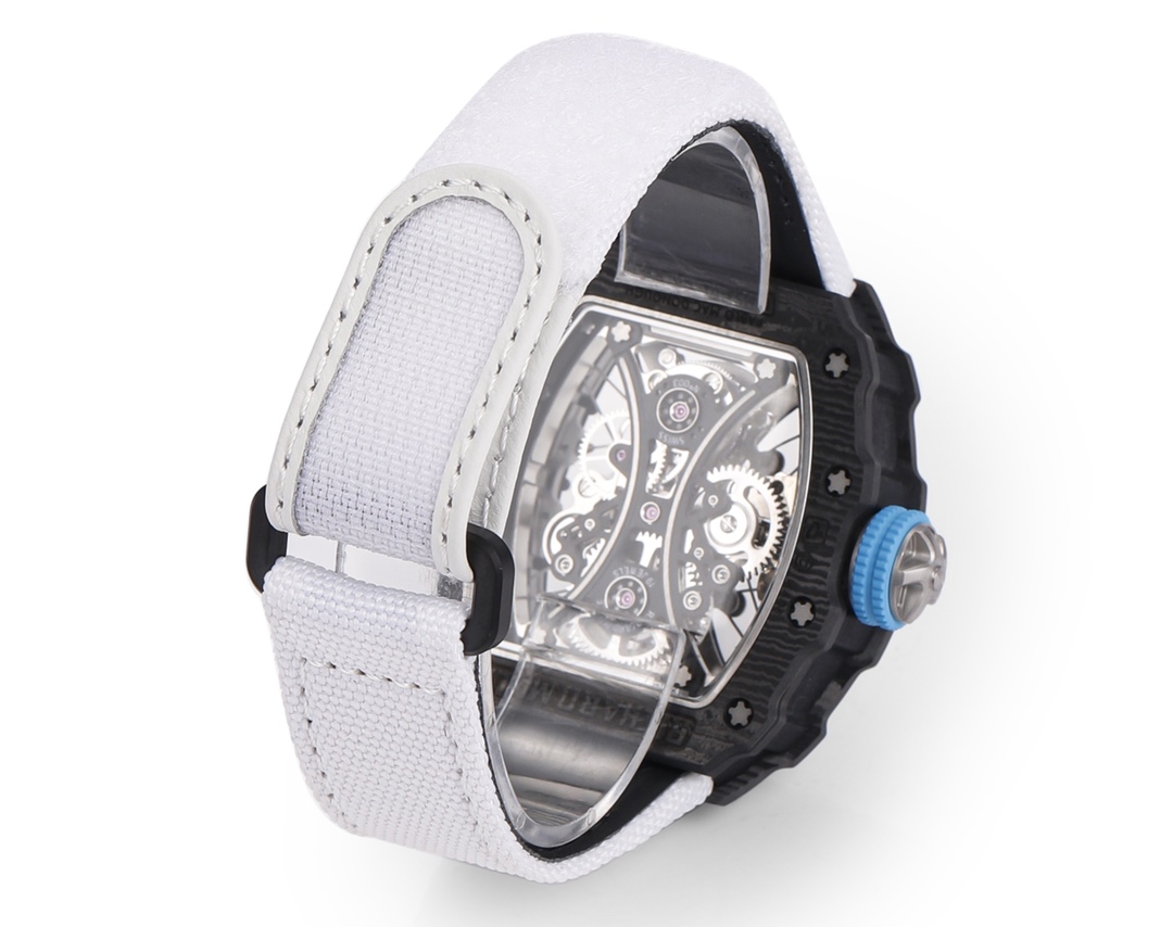 Richard Mille RM 53-01 Tourbillon Pablo Mac Donough White Fabric Strap