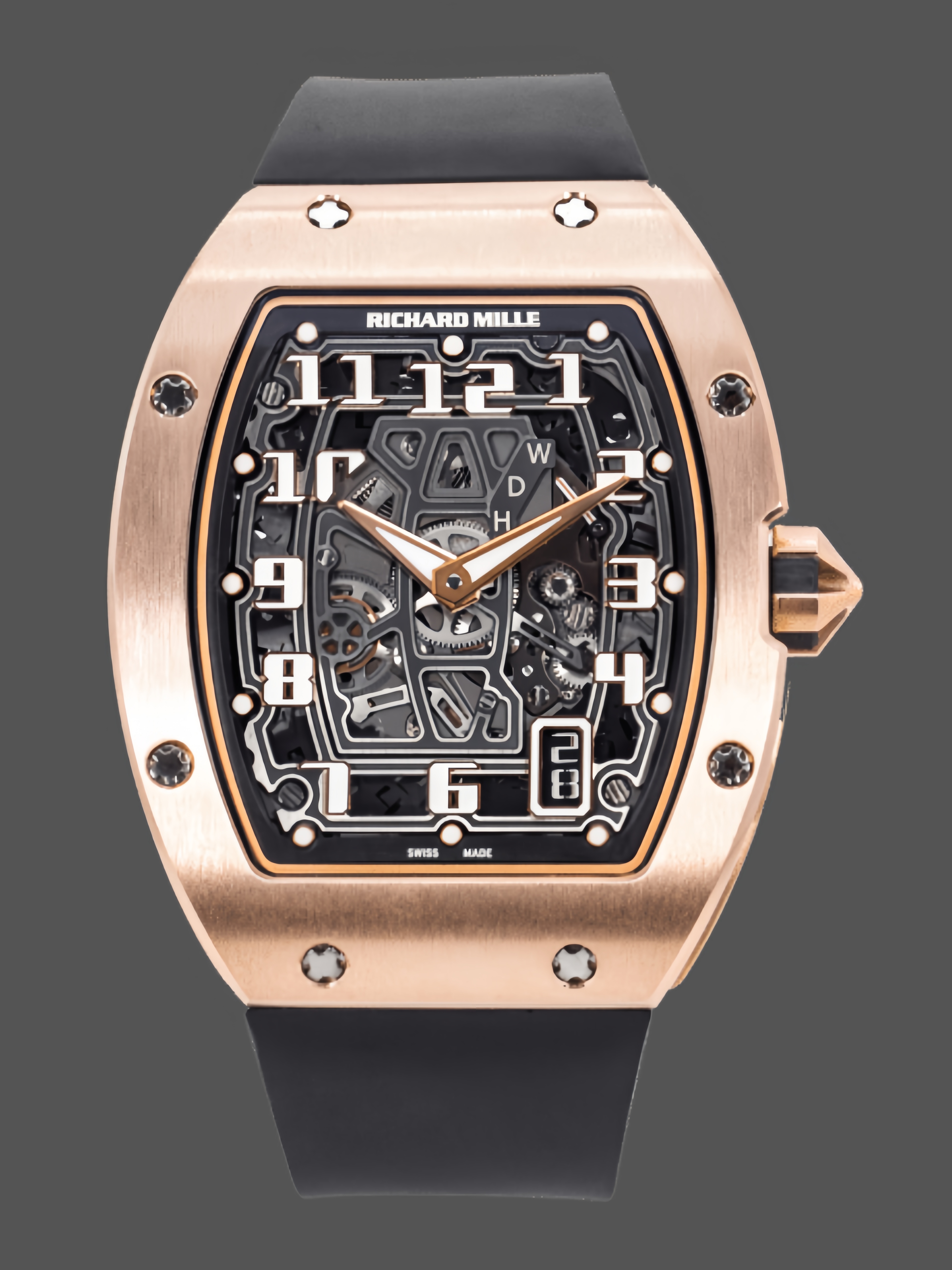 Richard Mille RM 67-01 Skeleton Arabic Automatic Winding Rose Gold Watch