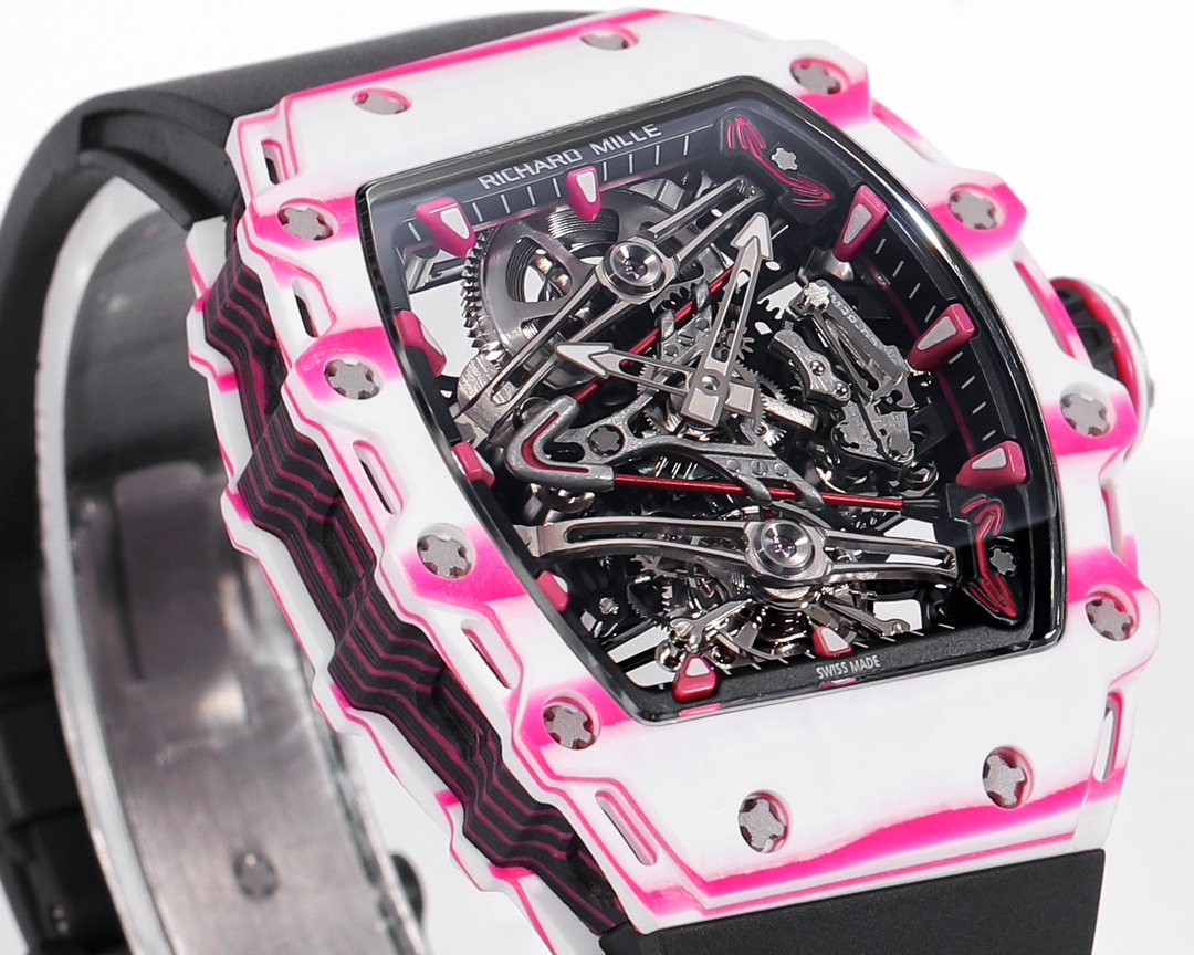 Richard Mille RM 38 02 Bubba Watson Tourbillon Rubber Strap & Fabric Strap