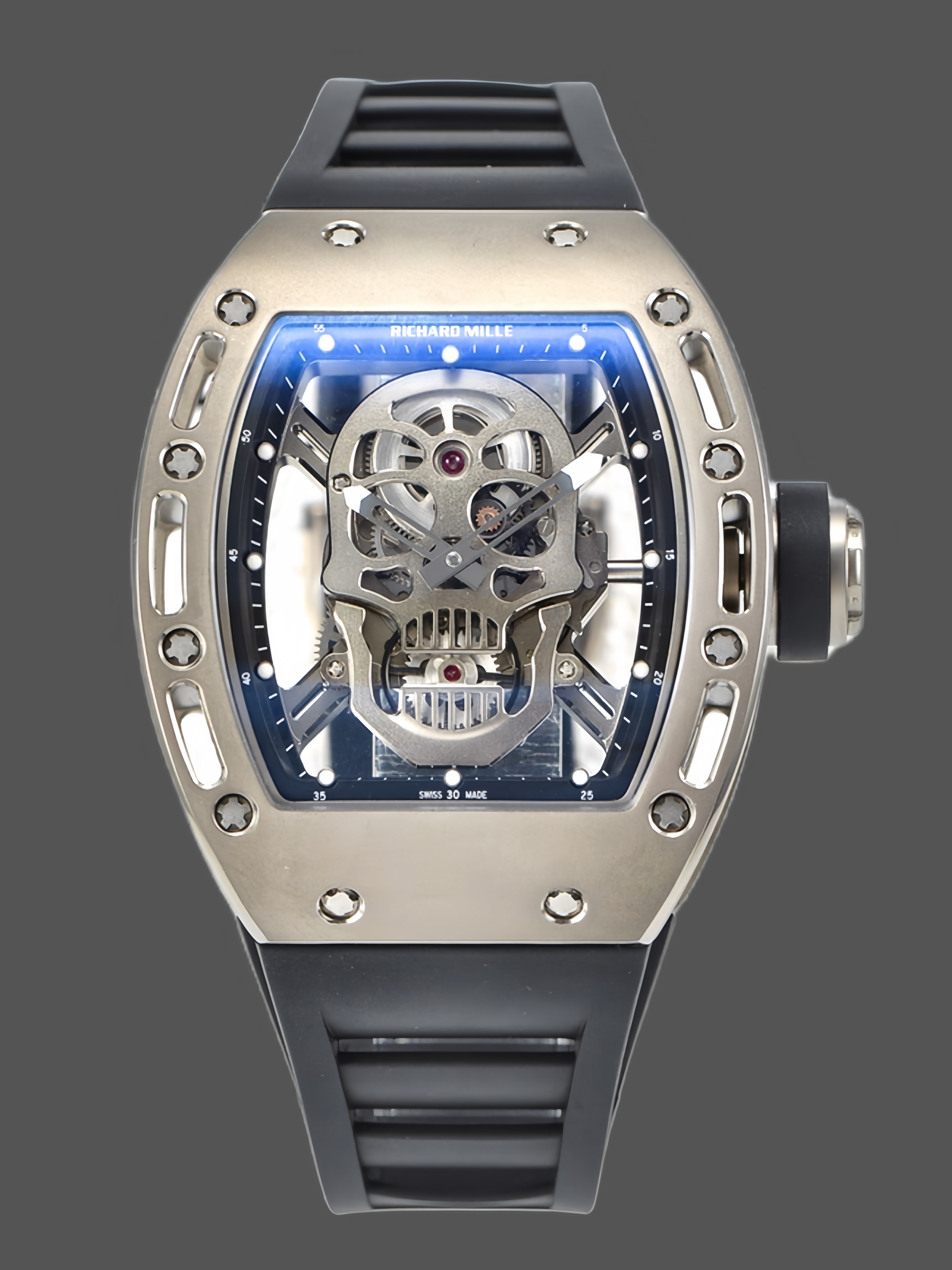 Richard Mille RM 52-01 Ceramic Black & Gold & Silver Skull 3 Colors