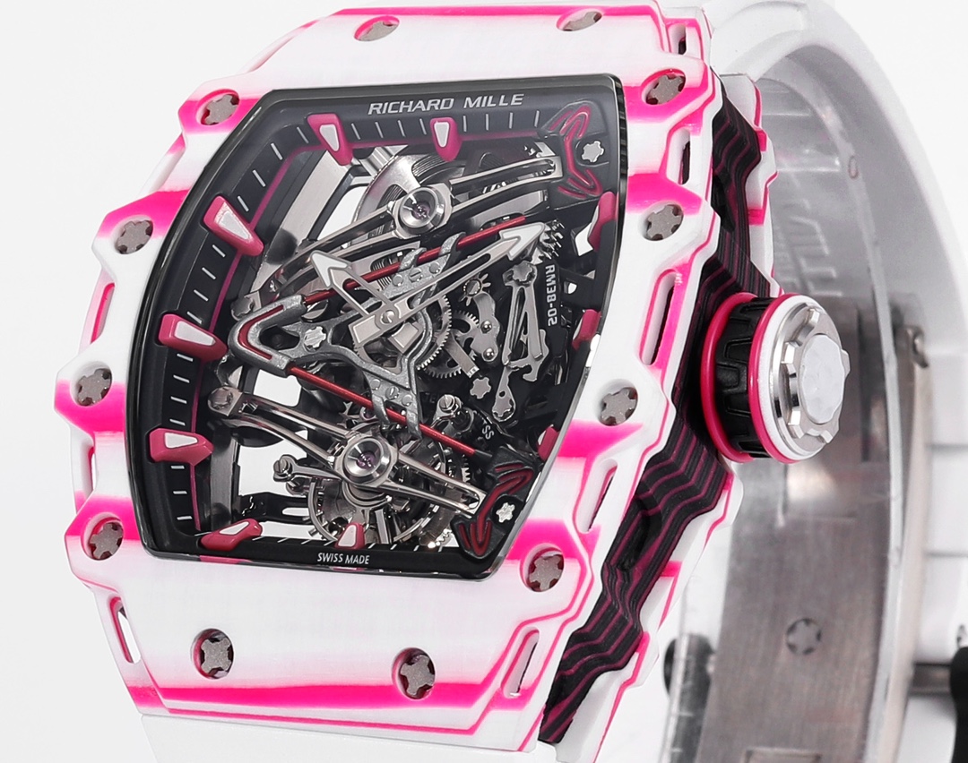 Richard Mille RM 38 02 Bubba Watson Tourbillon Rubber Strap & Fabric Strap