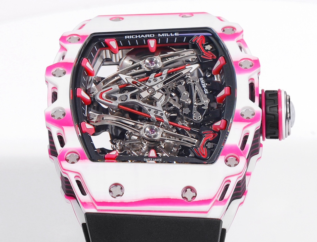 Richard Mille RM 38 02 Bubba Watson Tourbillon Rubber Strap & Fabric Strap
