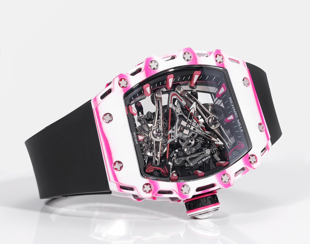 Richard Mille RM 38 02 Bubba Watson Tourbillon Rubber Strap & Fabric Strap