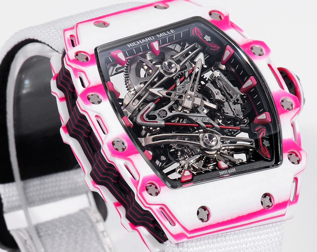Richard Mille RM 38 02 Bubba Watson Tourbillon Rubber Strap & Fabric Strap