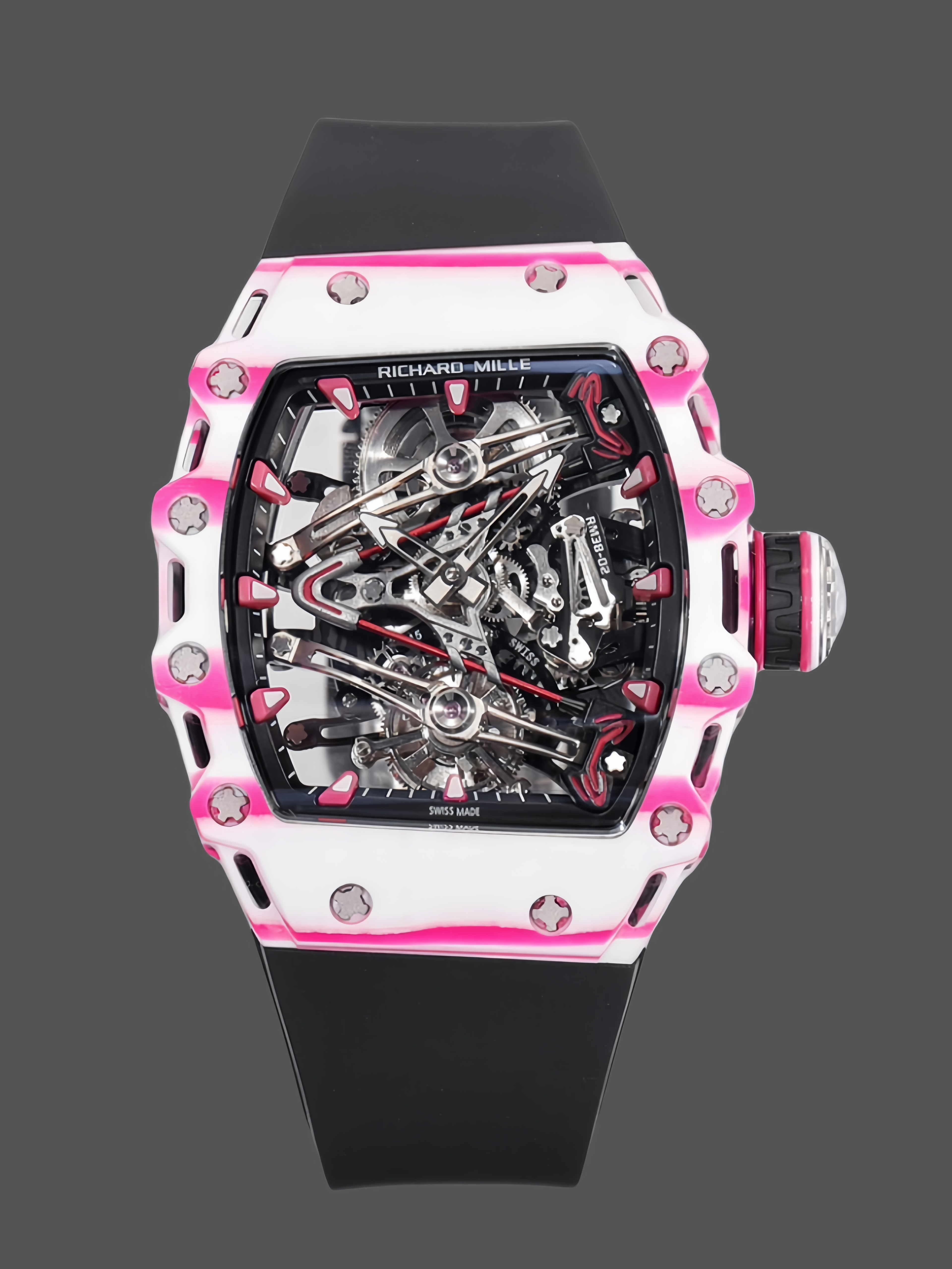 Richard Mille RM 38 02 Bubba Watson Tourbillon Rubber Strap & Fabric Strap