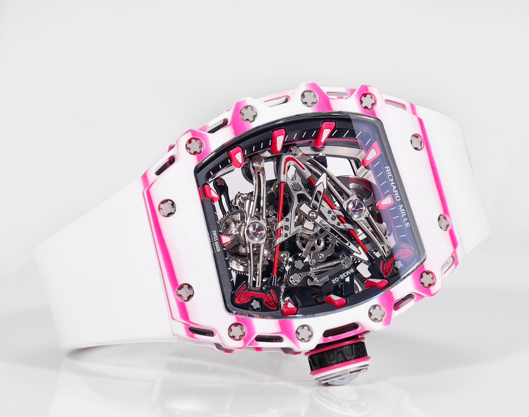 Richard Mille RM 38 02 Bubba Watson Tourbillon Rubber Strap & Fabric Strap
