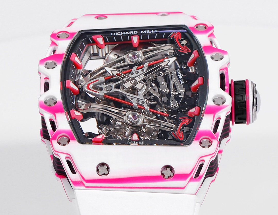 Richard Mille RM 38 02 Bubba Watson Tourbillon Rubber Strap & Fabric Strap