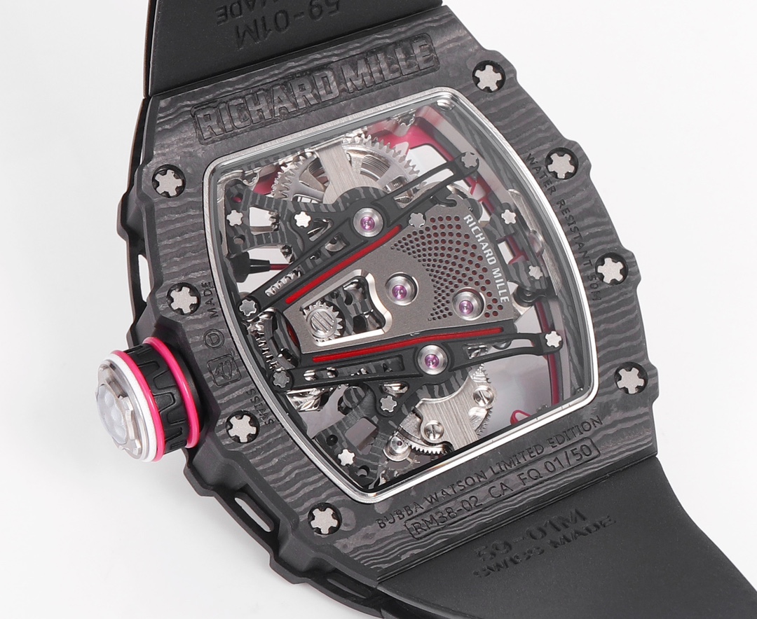 Richard Mille RM 38 02 Bubba Watson Tourbillon Rubber Strap