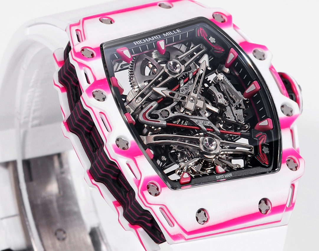 Richard Mille RM 38 02 Bubba Watson Tourbillon Rubber Strap & Fabric Strap