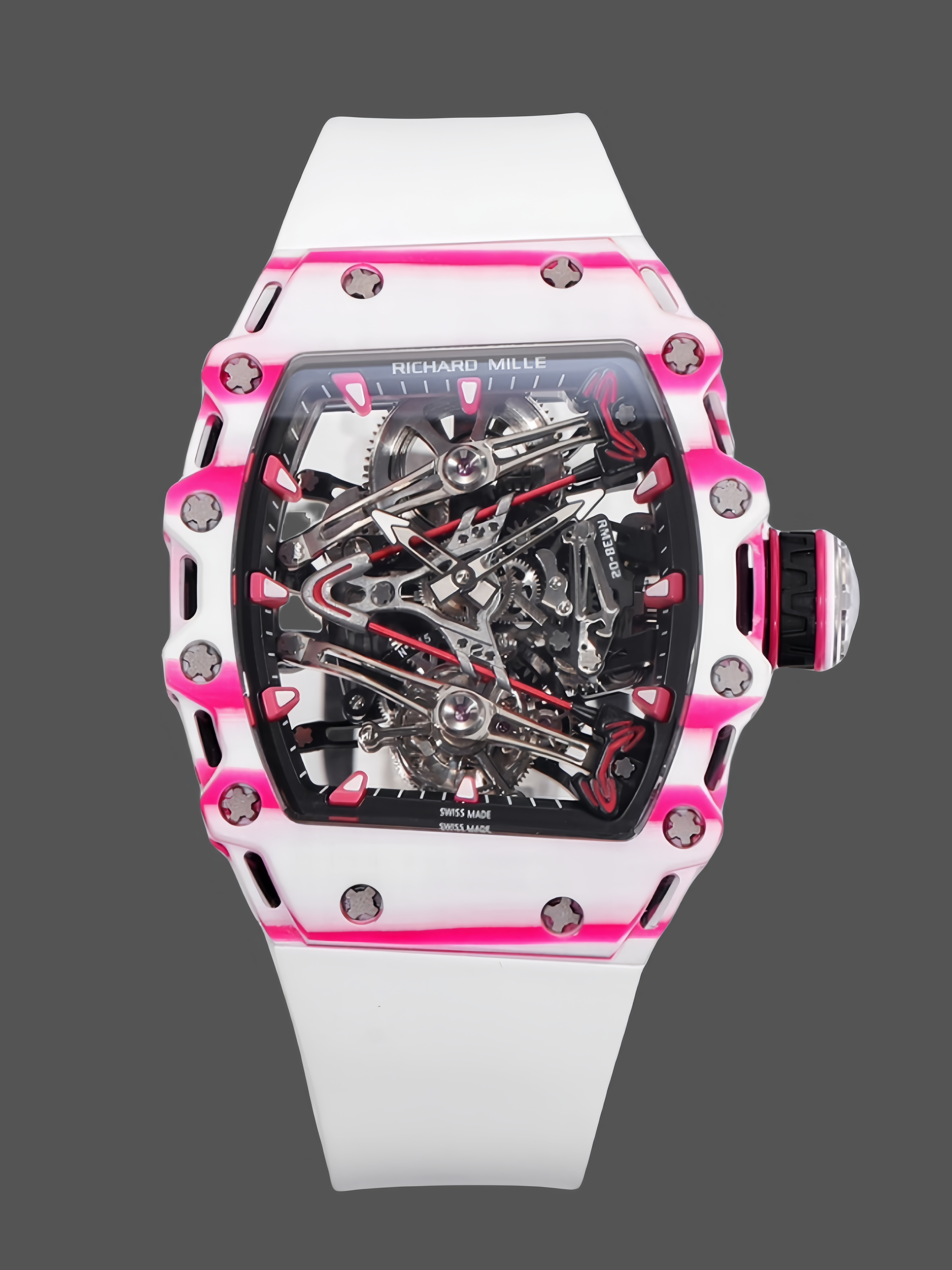 Richard Mille RM 38 02 Bubba Watson Tourbillon Rubber Strap & Fabric Strap