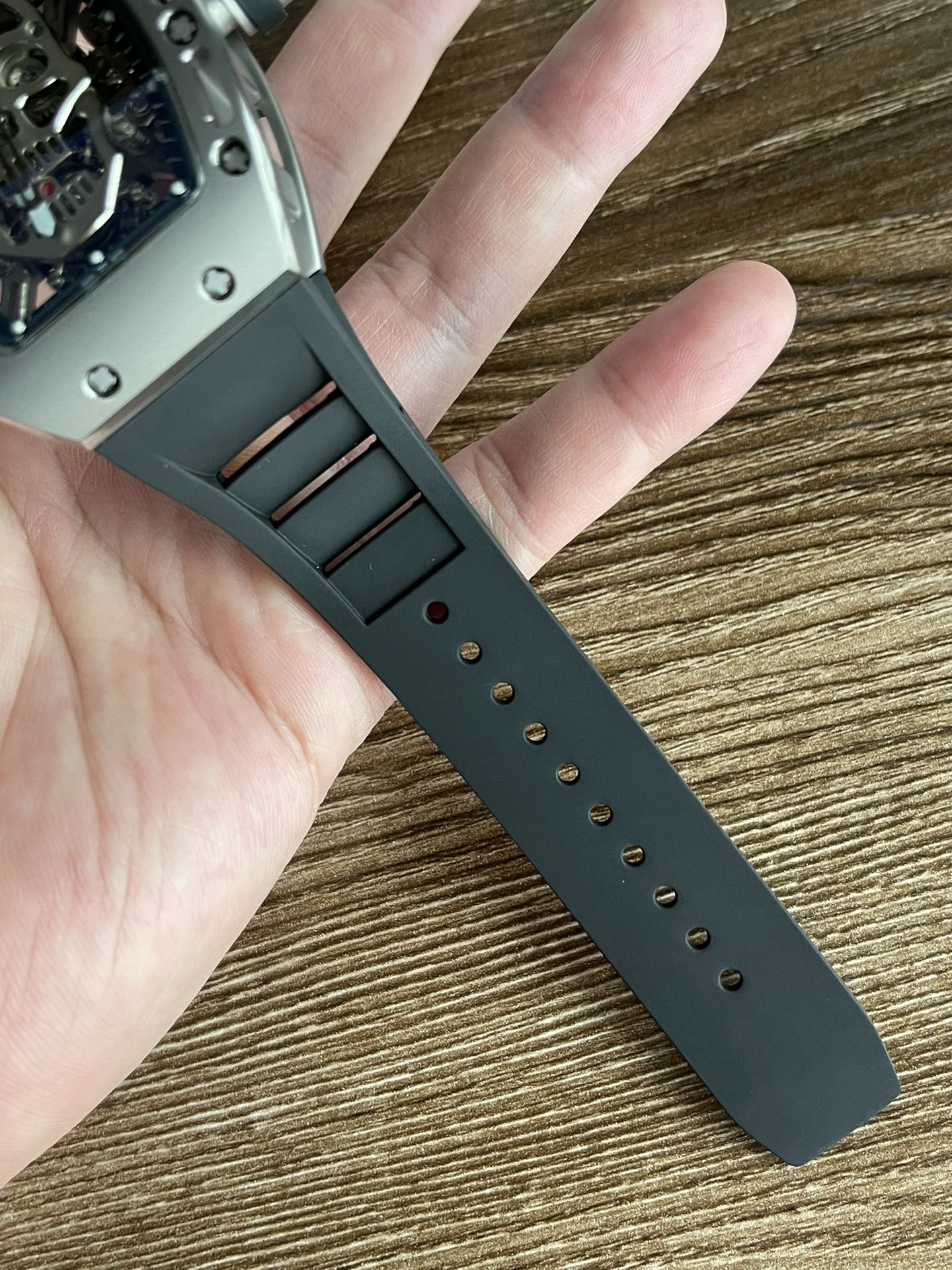 5 Colors Richard Mille Limited Edition RM52 Skull Titanium Tourbillon Openworked Dial