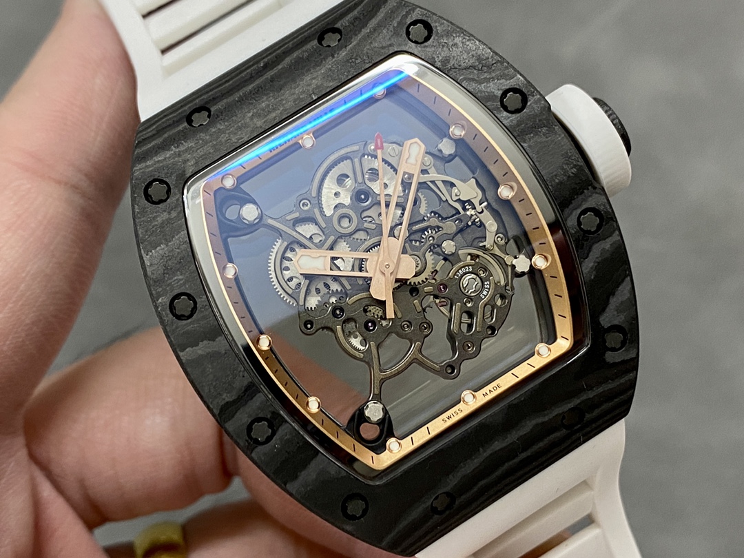 Richard Miller RM055 NTPT Carbon Fiber Black