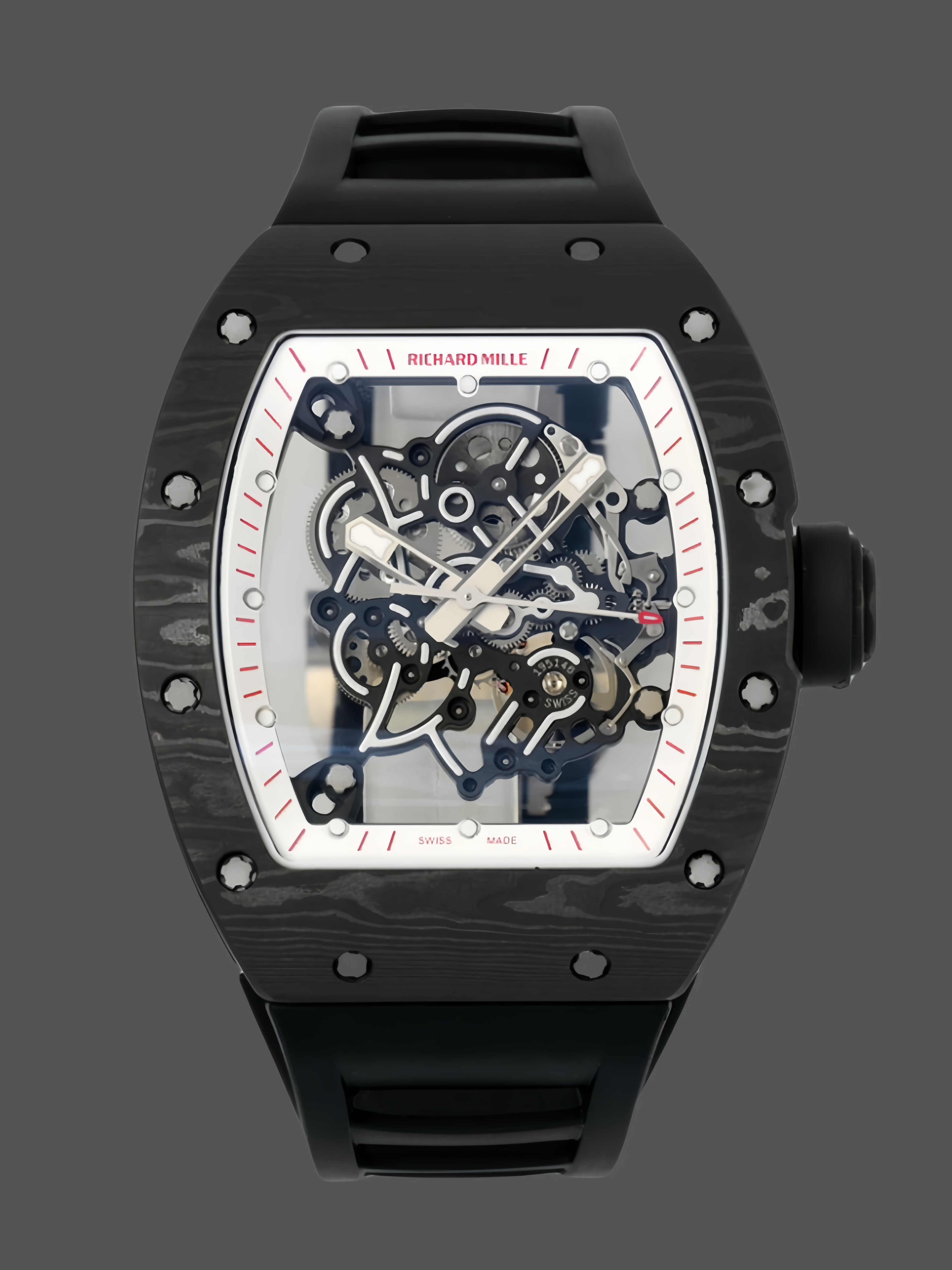 Richard Miller RM 055 RMUL2 NTPT Carbon Fiber Red Mark