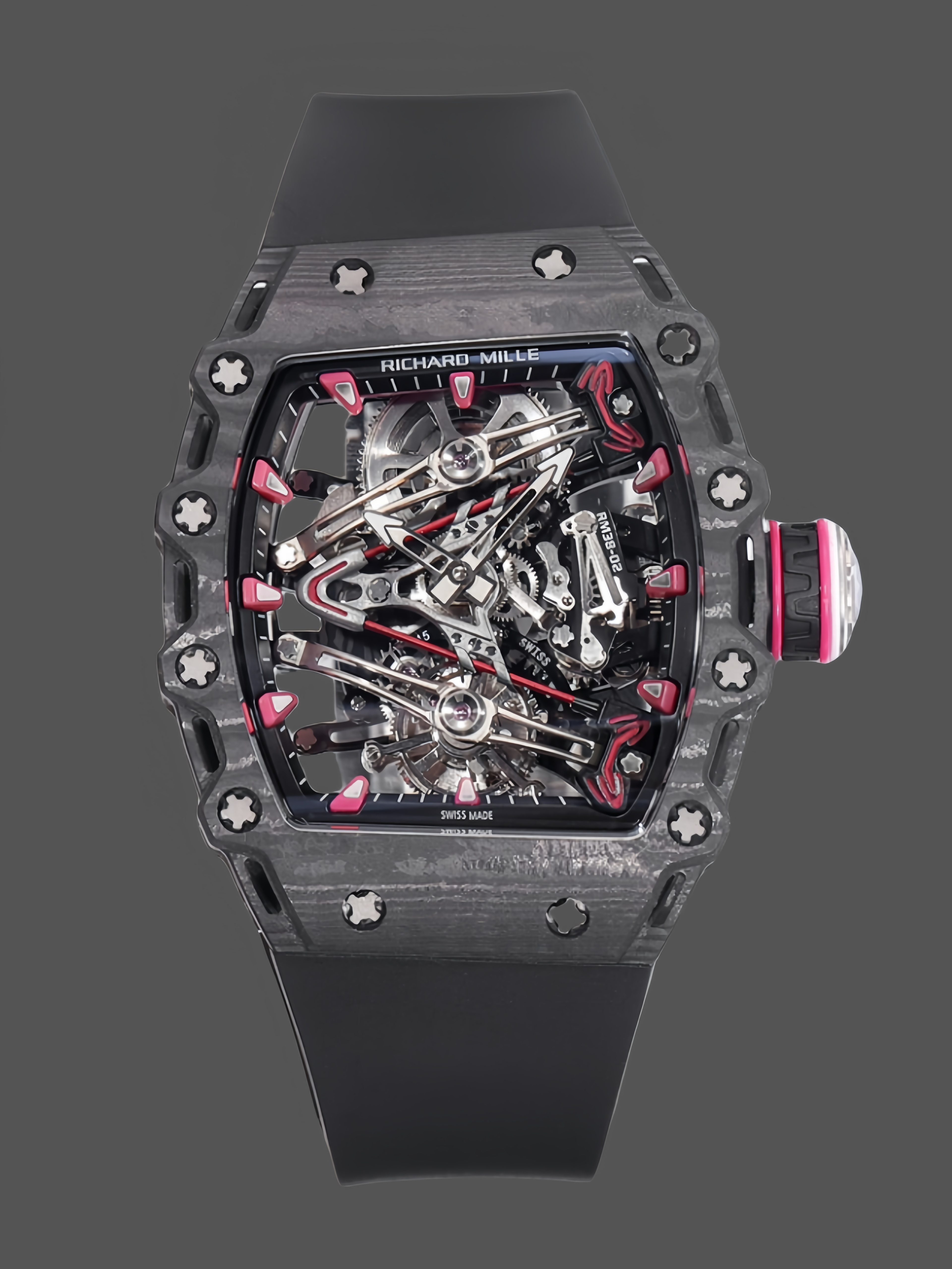 Richard Mille RM 38 02 Bubba Watson Tourbillon Rubber Strap