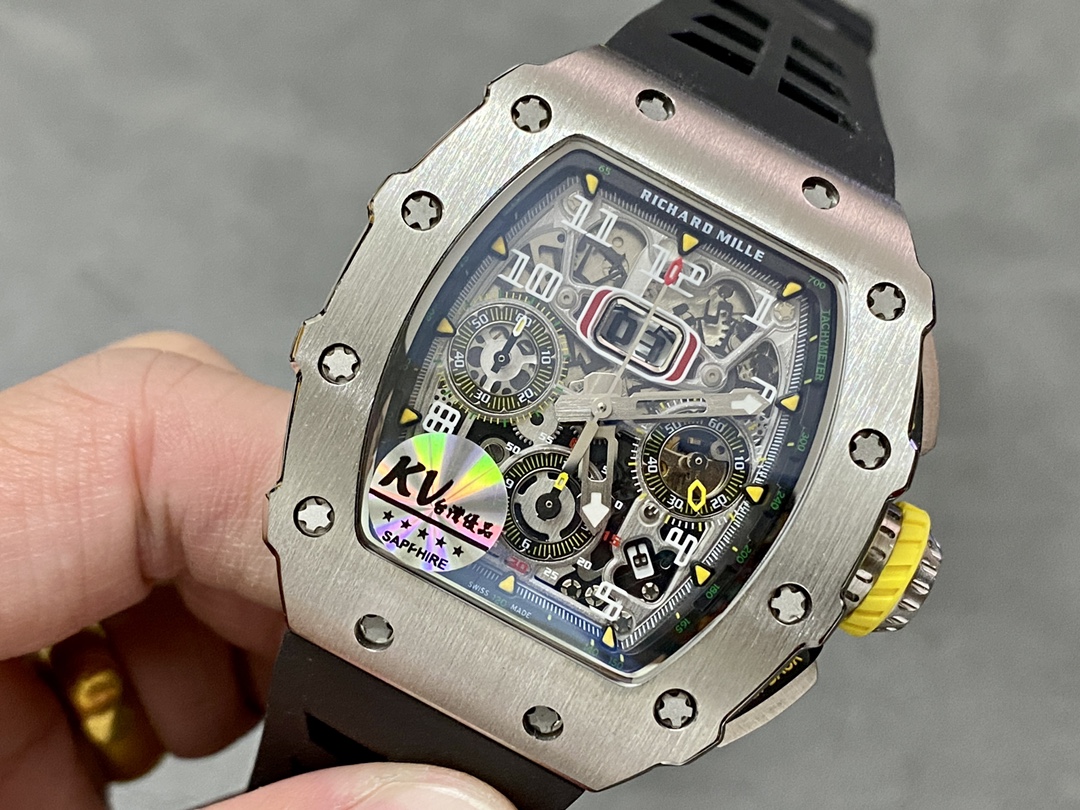 Richard Mille RM 11-03 Automatic Flyback Chronograph Silver Watch