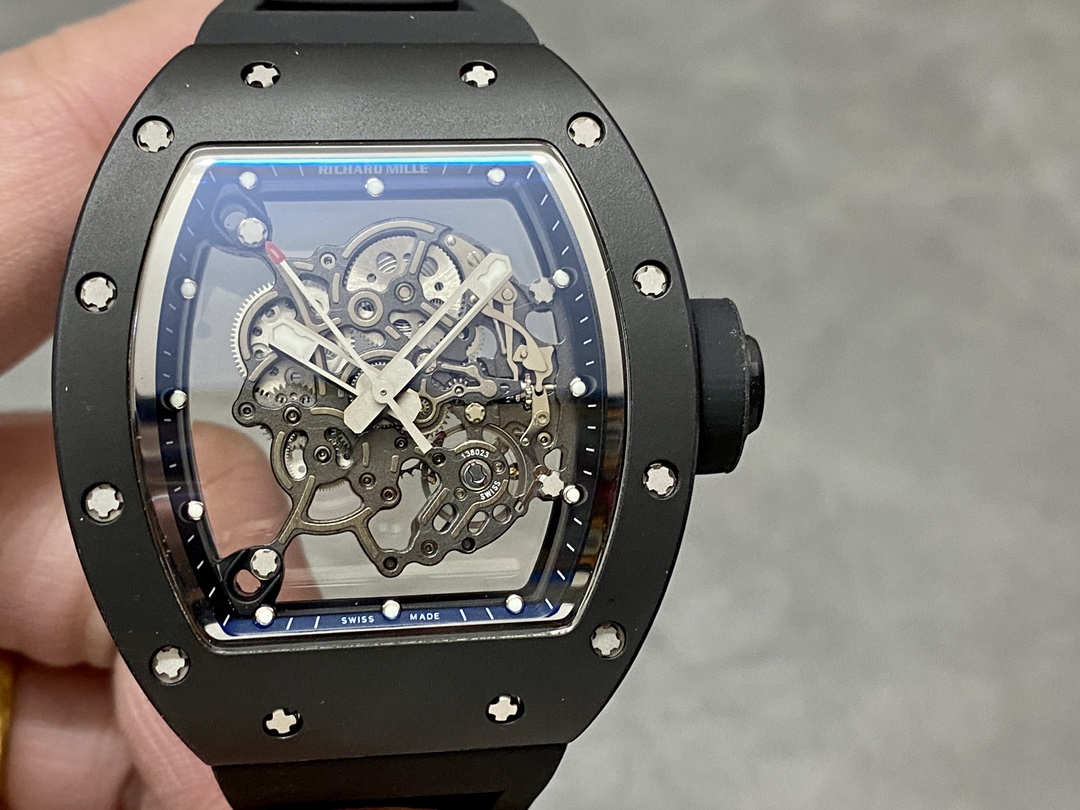 Richard Miller RM 055 RMUL2 NTPT Carbon Fiber White Mark