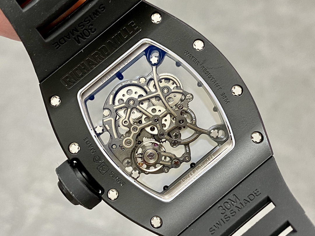 Richard Miller RM 055 RMUL2 NTPT Carbon Fiber White Mark