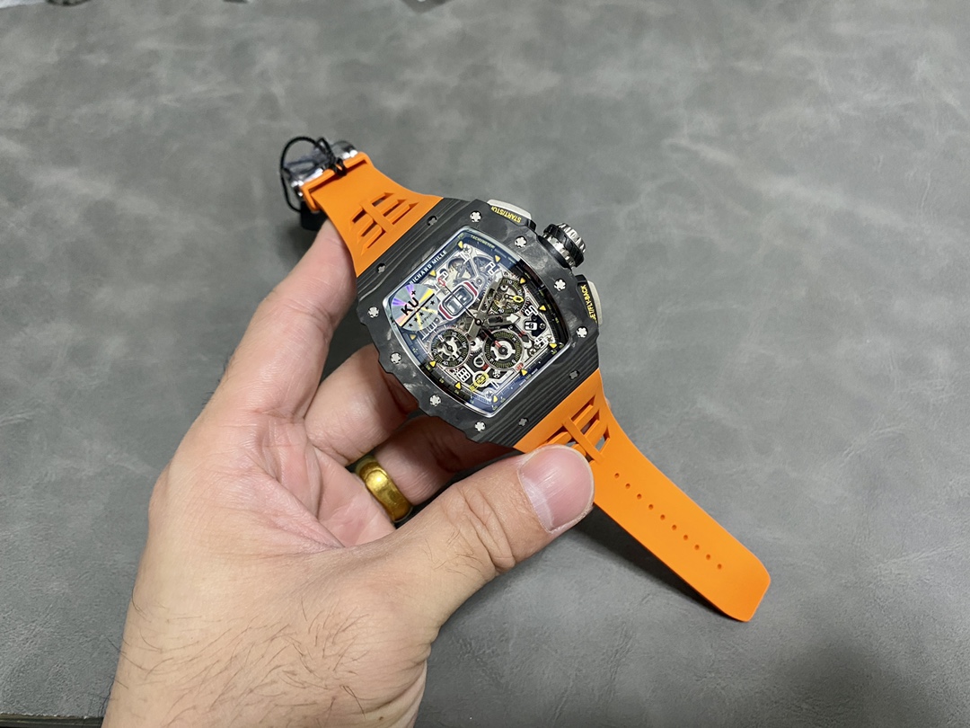 Richard Mille RM 11-03 Automatic Flyback Chronograph Orange Watch
