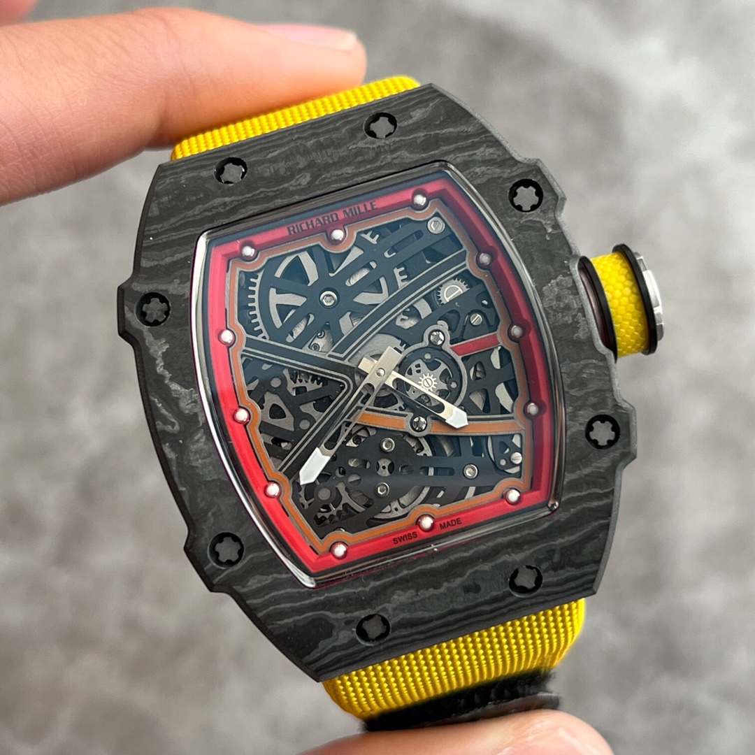 Richard Mille RM 67-02 Automatic Sebastian Ogier Black Yellow
