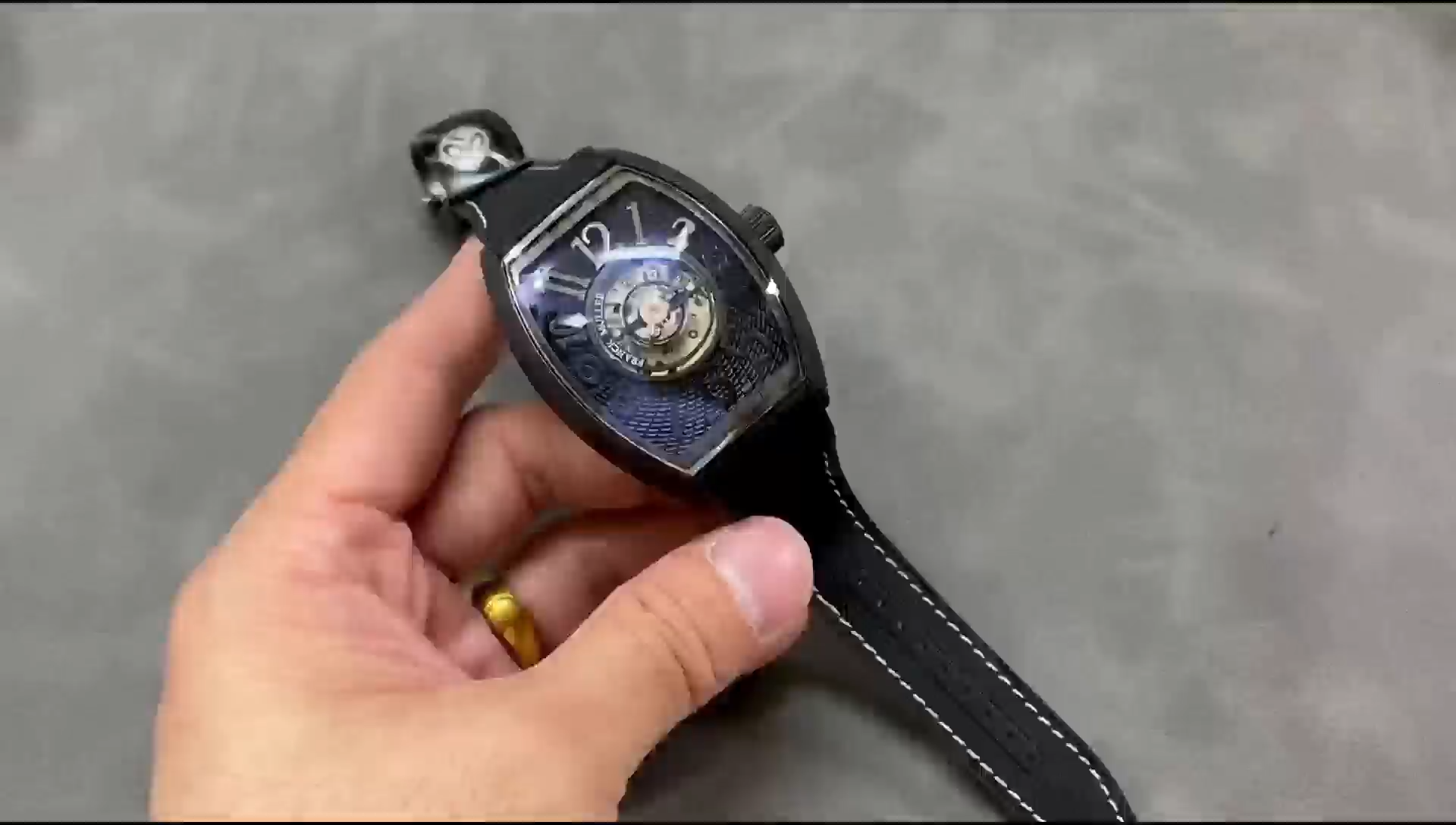 Franck Muller FM CX 40T - CTR Frand Central Tourbillon Watch