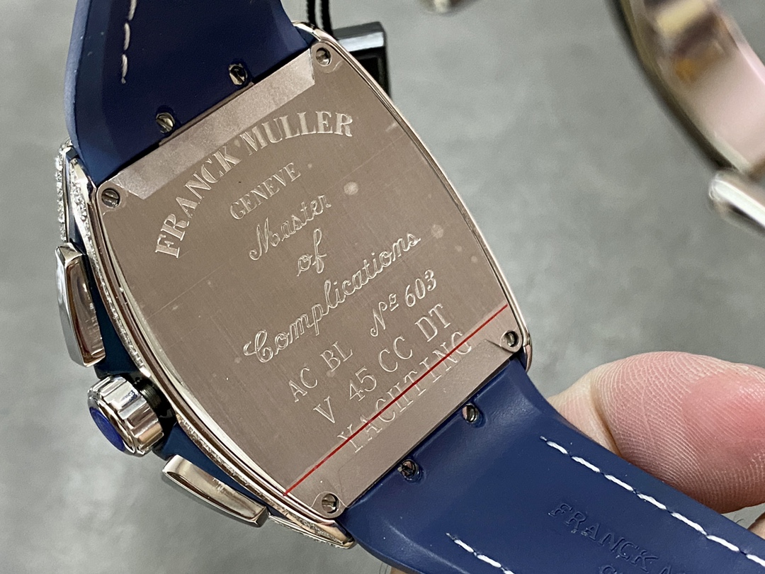 Franck Muller FM V45 CC DT Blue Yacht