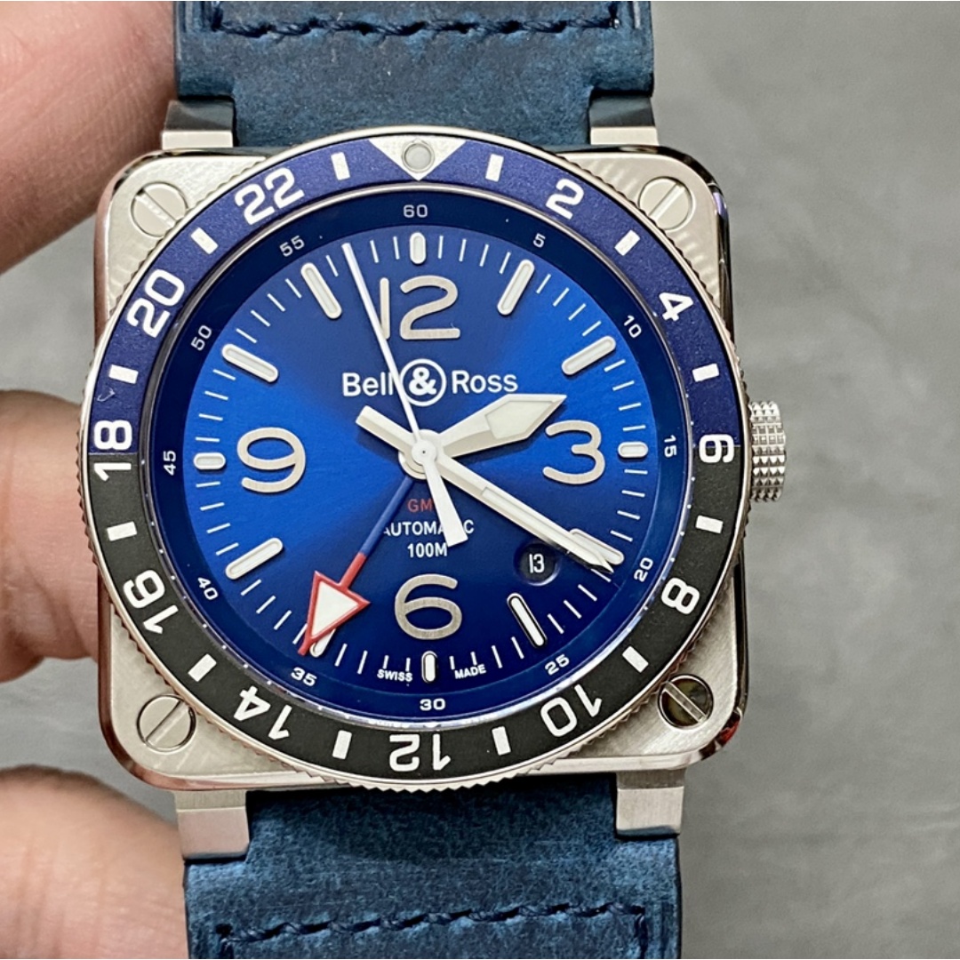 Bell & Ross BR 03 93-BL-STSCA Blue