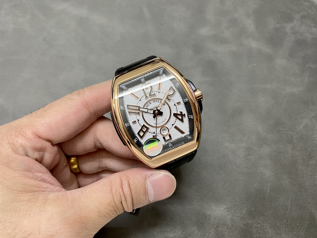 Franck Muller Vanguard Racing Automatic 45SCRCINGWHTGLD