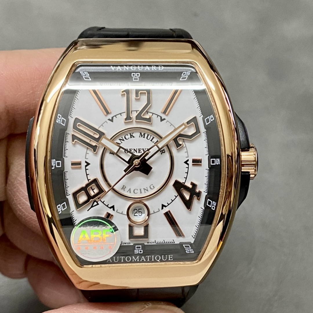 Franck Muller Vanguard Racing Automatic 45SCRCINGWHTGLD