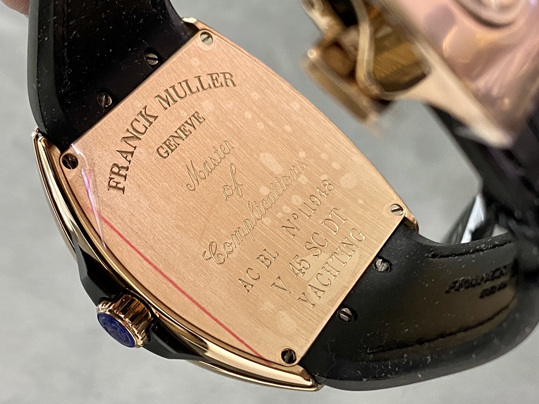 Franck Muller Vanguard Racing Automatic 45SCRCINGWHTGLD