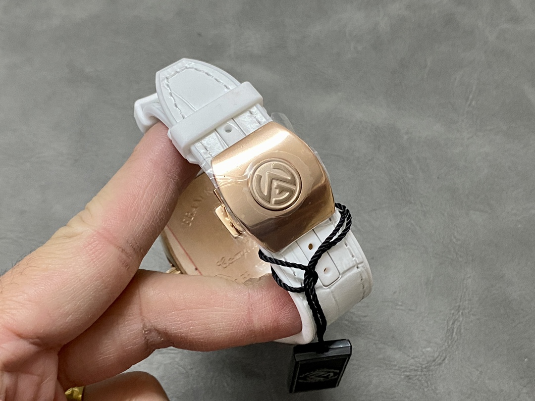 Franck Muller Vanguard Date Rose Gold V 45 SC DT 5N BC