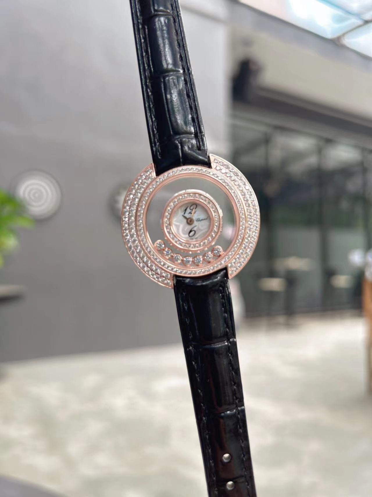 Chopard Happy Diamonds Quartz Womens 209426-1201