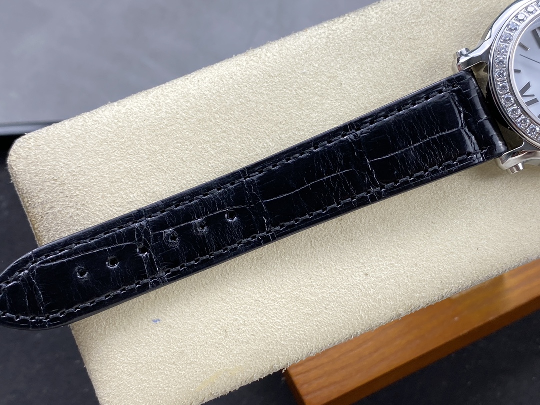 Chopard Happy Sport Diamond Bezel Women's Quartz Watch 278475-3037