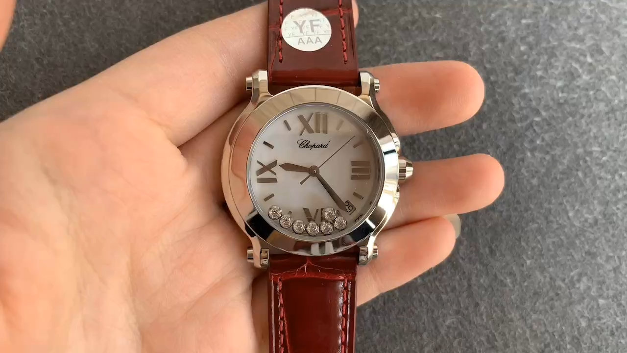 Chopard Happy Sport White Diamond Dial 278475-3001