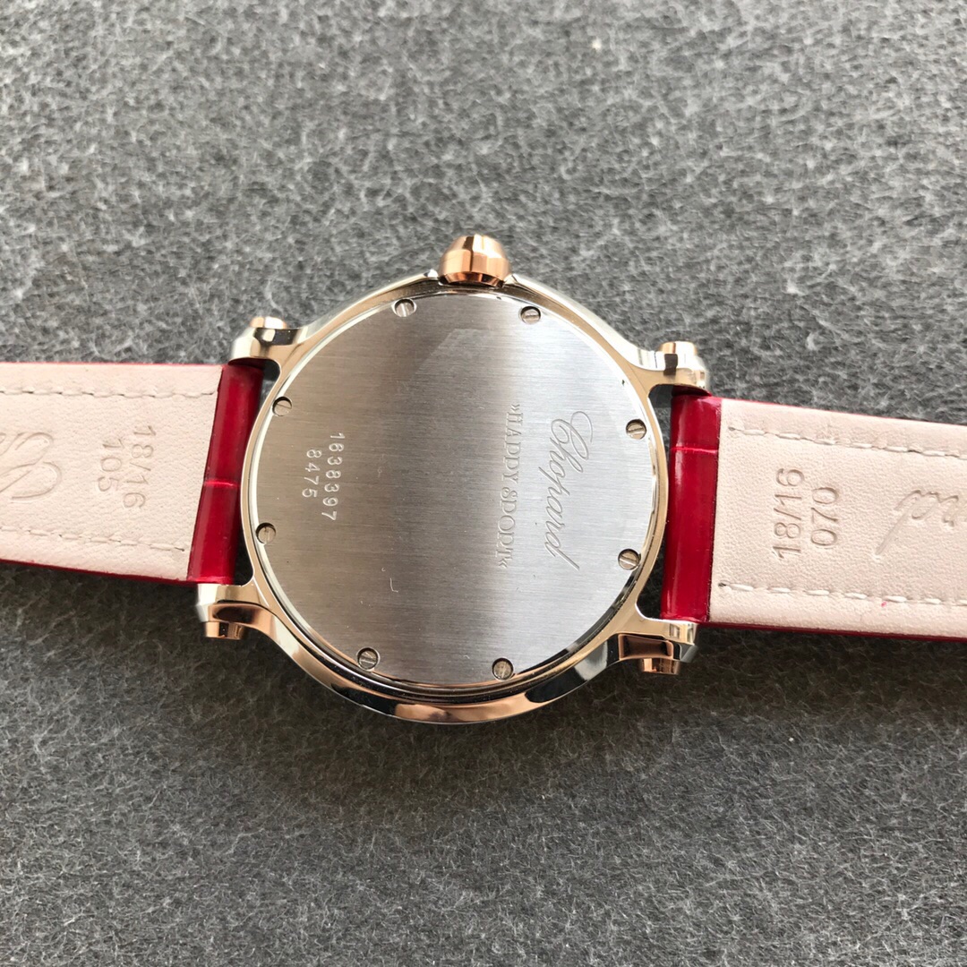 Chopard Happy Sport White Diamond Dial 278475-3001