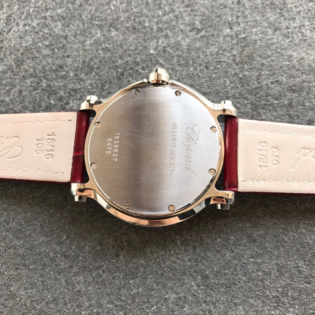 Chopard Happy Sport White Diamond Dial 278475-3001