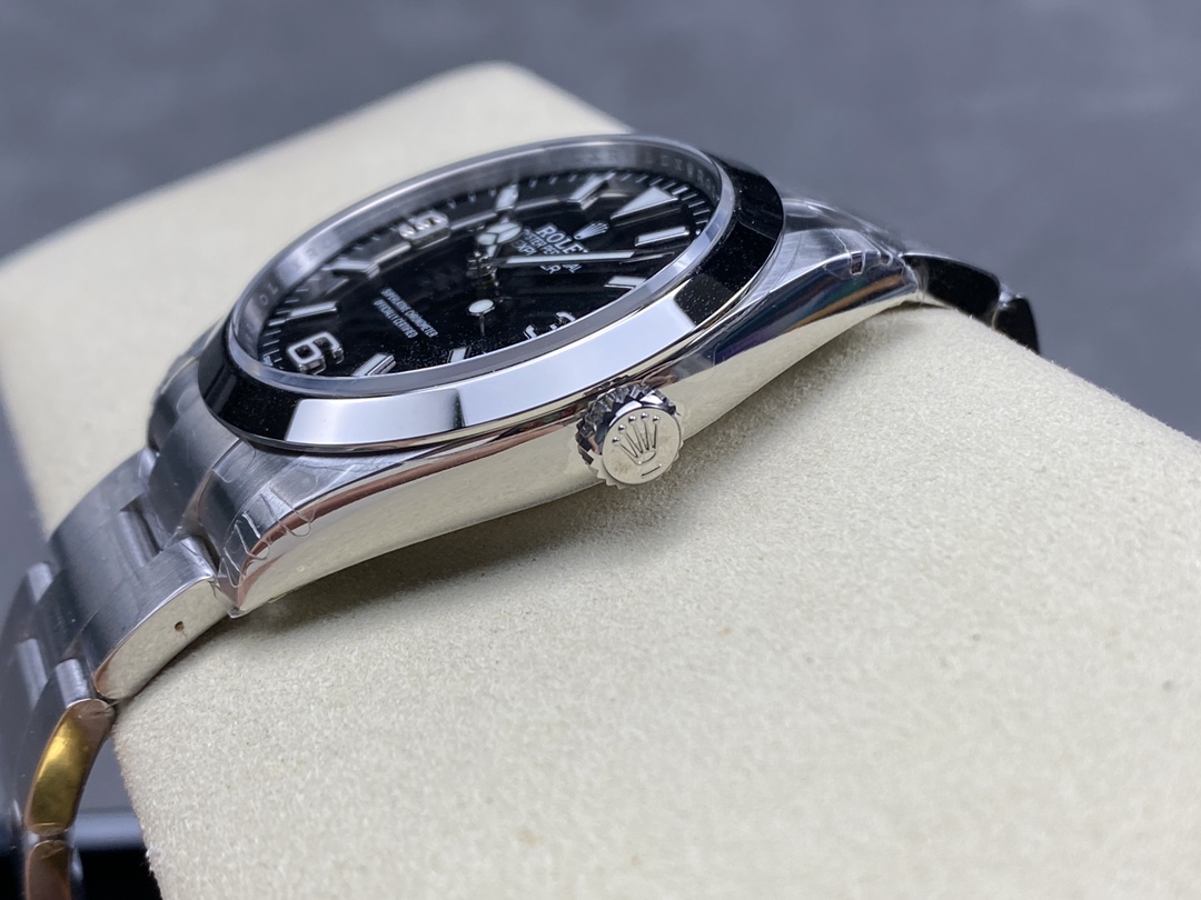 Rolex Explorer 124270 0001 Black Dial Stainless Steel 36MM