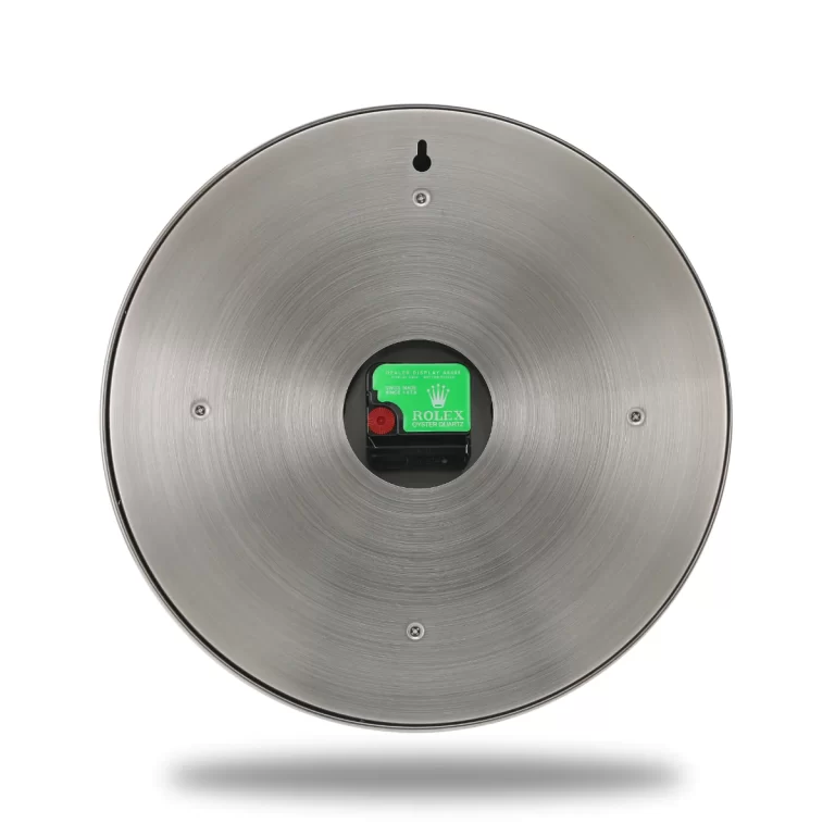 Rolex Daytona Silver & White  Wall Clock