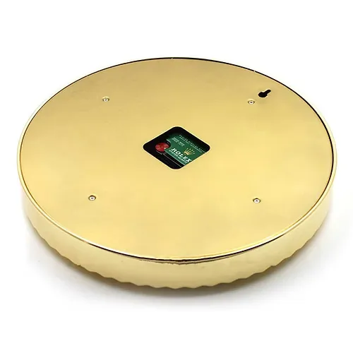 Rolex Presidential Classic Gold & White Wall Clock