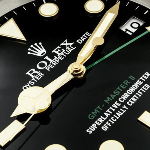 Rolex GMT Master Black and Gold Wall Clock