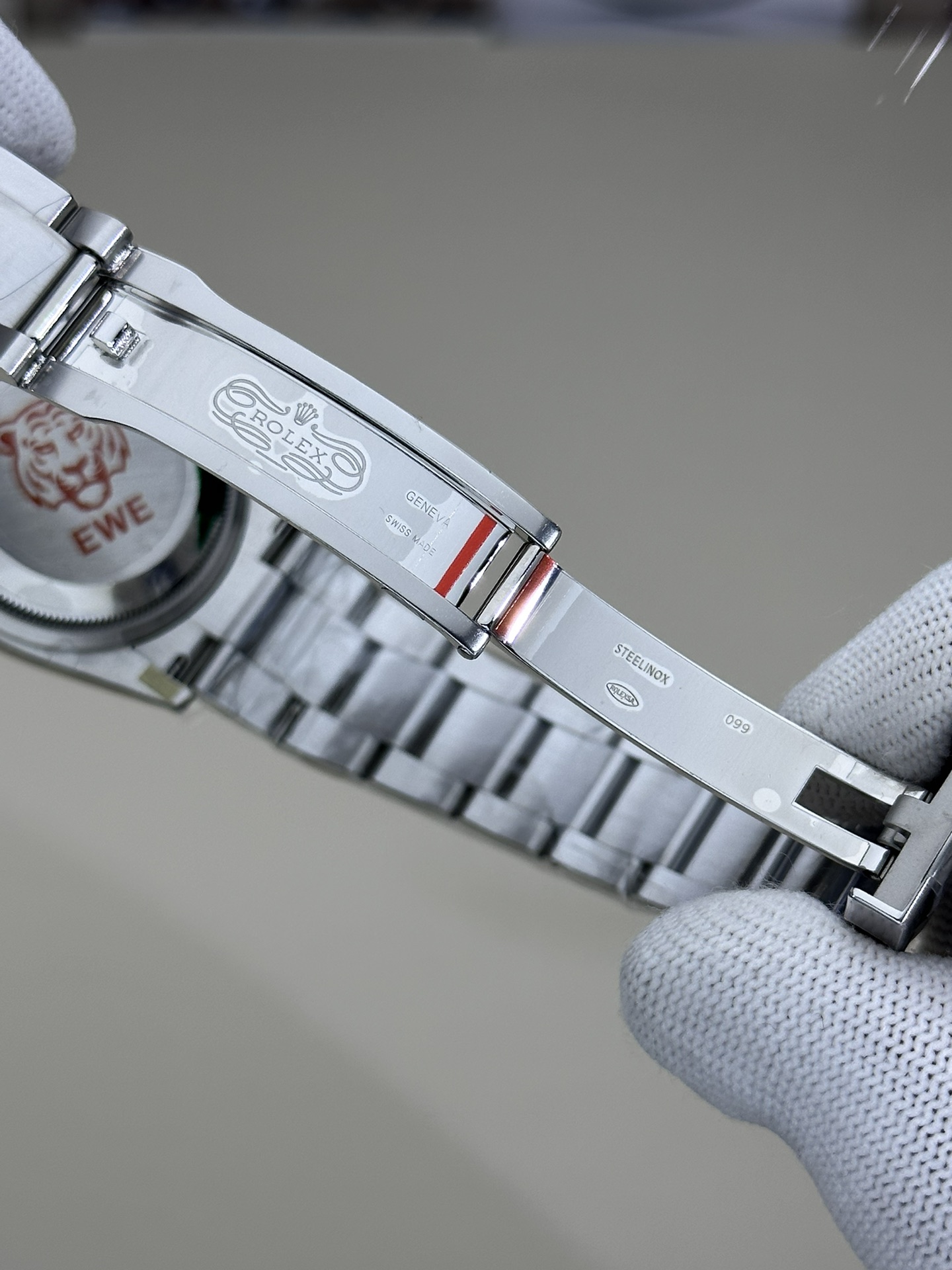 2024 Rolex Oyster Perpetual 126000 Stainless Steel Baby Blue Dial Replica Watch