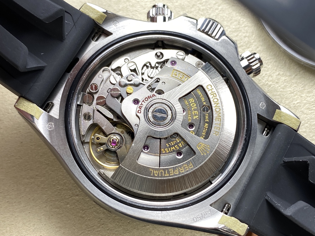 Rolex Daytona 116519 White Gold Automatic Black Dial Diamonds 40mm Mens Replica Watch