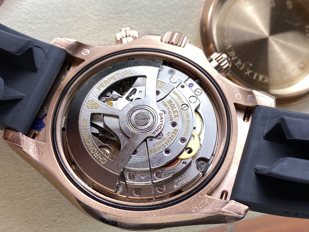 Rolex Cosmograph Daytona 116515LN Black Pink Dial 40mm Mens Replica Watch