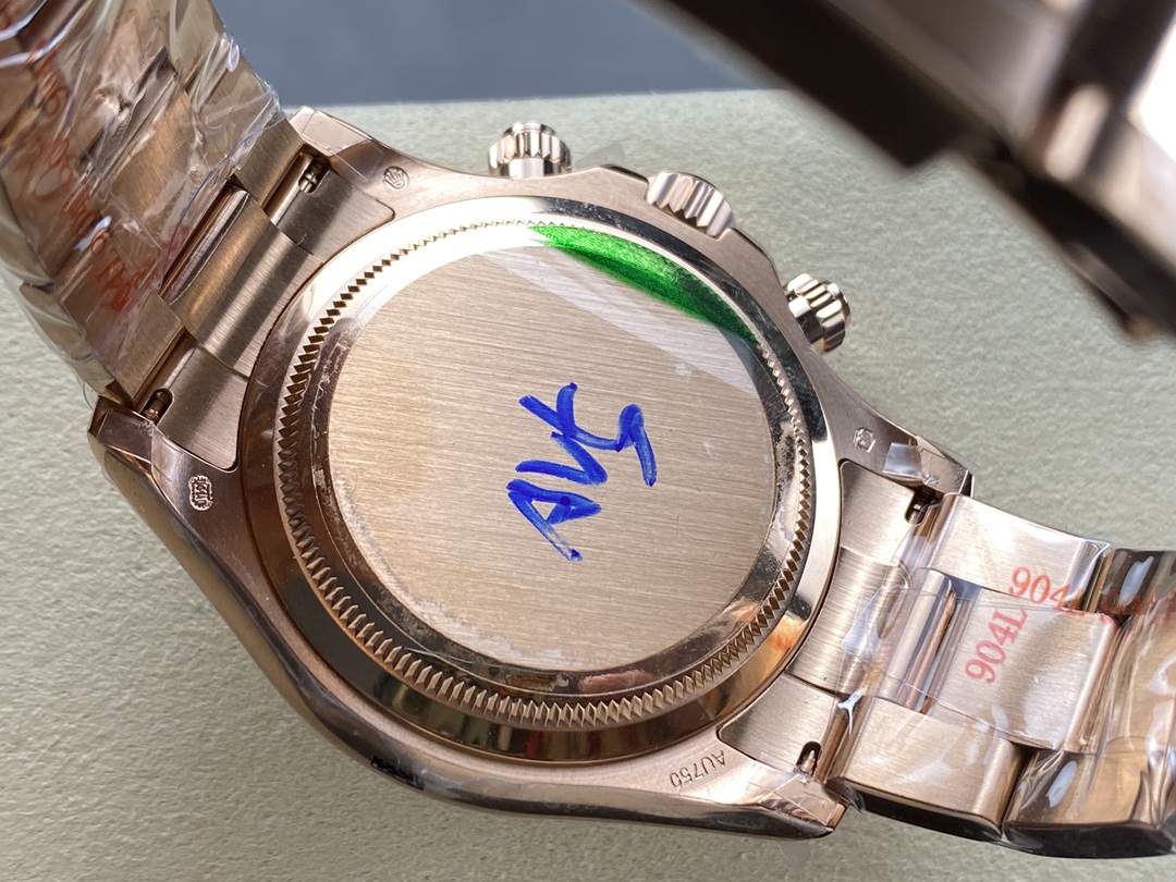 Rolex Daytona 126505 Everose Gold Sundust Panda Dial 40MM Mens Replica Watch