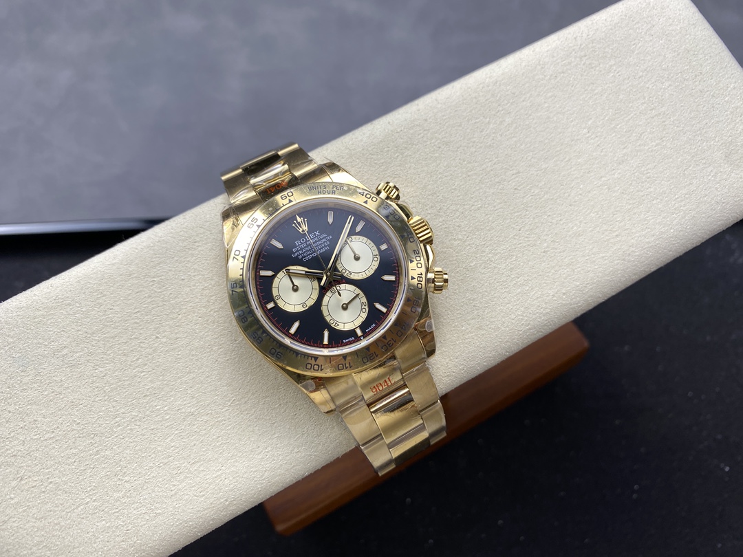 Rolex Daytona 126508 0002 Two Tone Black Dial Replica Watch