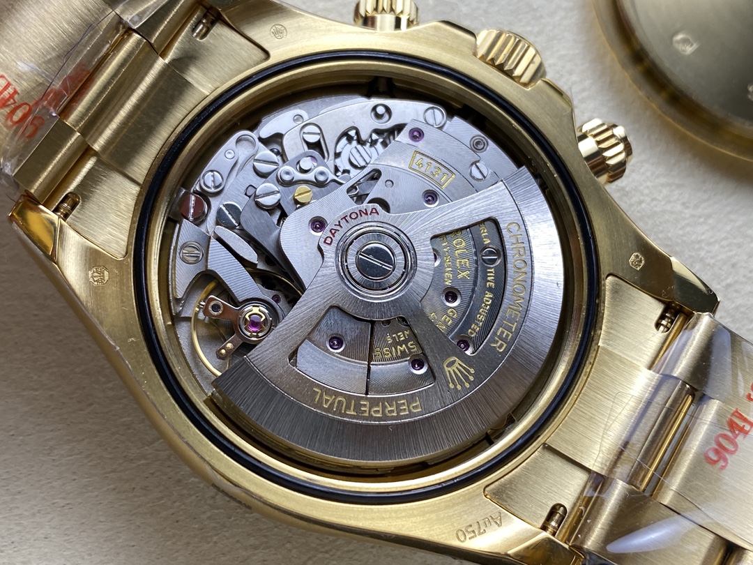 Rolex Daytona Cosmograph 126508 0003 Yellow Gold Black Dial Replica Watch