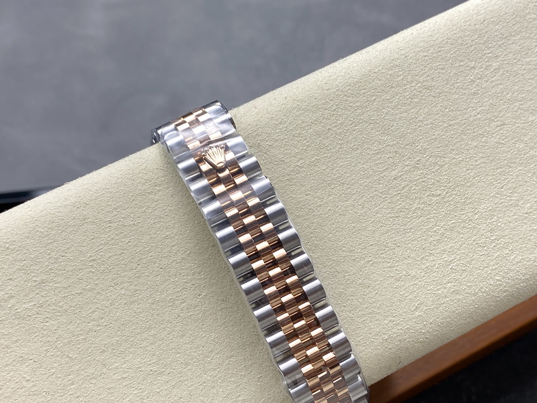 Rolex Lady Datejust 31 Two-Tone Fluted Rose Jubilee 279171 0023