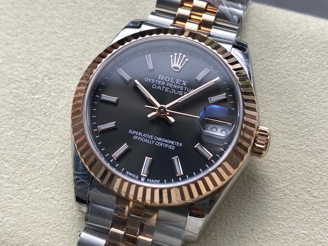 Rolex Datejust 31 Two Tone Fluted Slate Jubilee 278271 0018